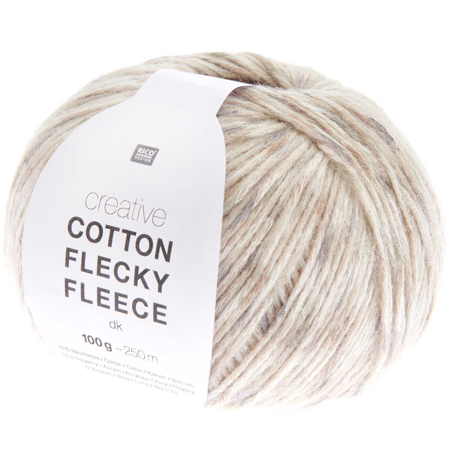 Rico Creative Cotton Flecky Fleece kleur 1