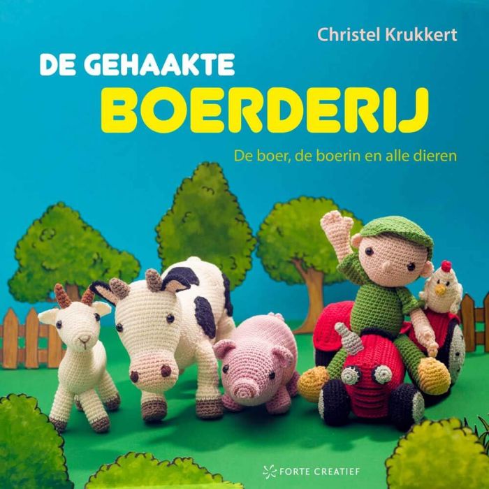 Boek De Gehaakte Boerderij Christel Krukkert