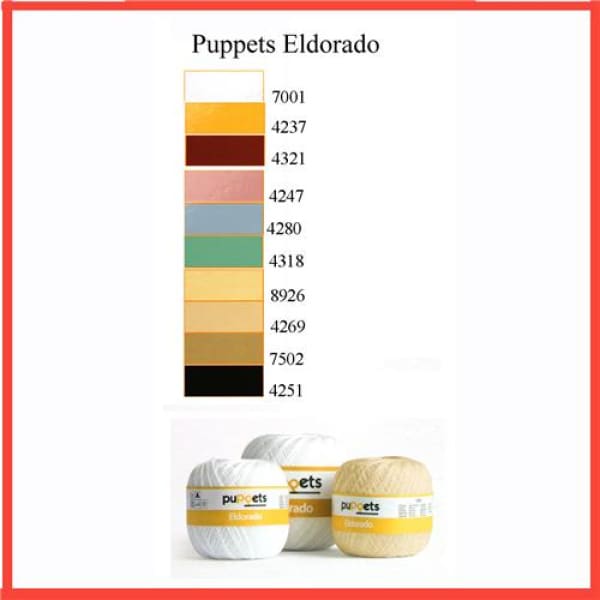 Puppets Eldorado No 12 kleur 4269 50 gram