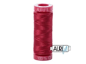 Aurifill Cotton Mako 12 kleur 1103 Burgundy 50 meter