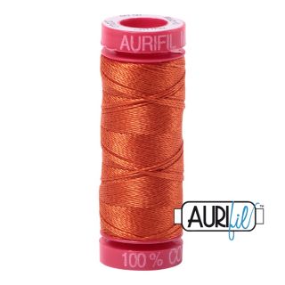 Aurifill Cotton Mako 12 kleur 2240 Rusty Orange 50 meter
