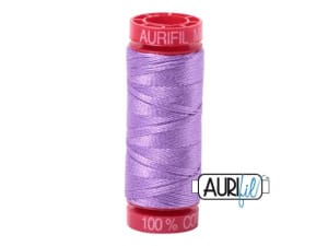 Aurifill Cotton Mako 12 kleur 2520 Violet 50 meter