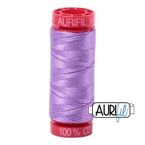 Aurifill Cotton Mako 12 kleur 2520 Violet 50 meter