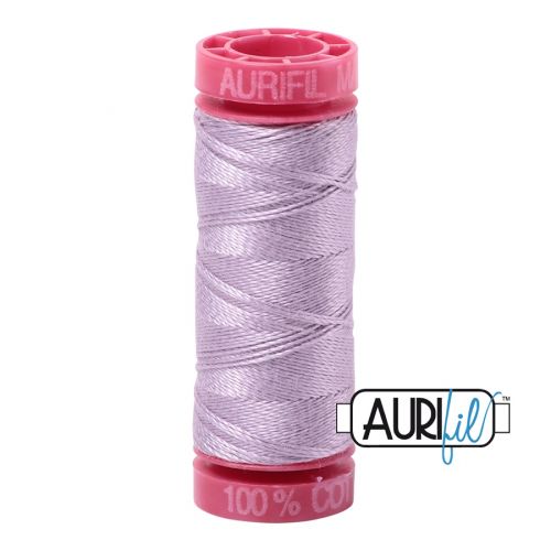 Aurifill Cotton Mako 12 kleur 2562 Lilac 50 meter