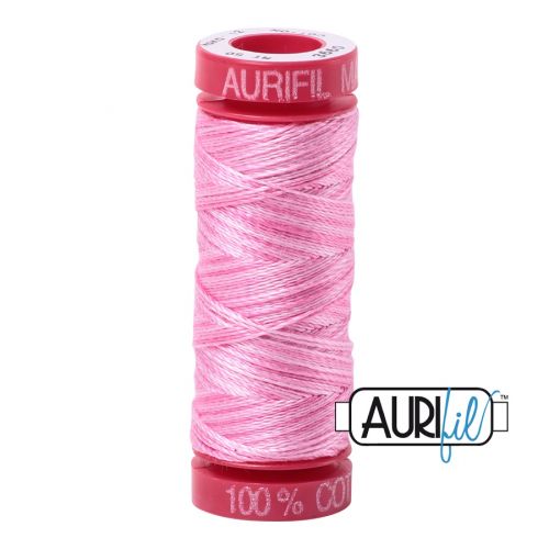 Aurifill Cotton Mako 12 kleur 3660 Bubblegum 50 meter