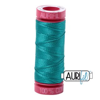 Aurifil Cotton Mako 12 kleur 4093 Jade 50 meter