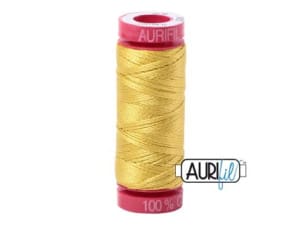 Aurifil Cotton Mako 12 kleur 5015 Gold Yellow 50 meter
