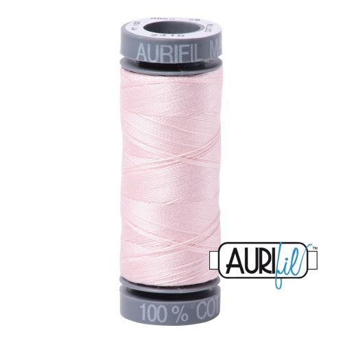Aurifil Cotton Mako 28 kleur 2410 Pale Pink 100 meter