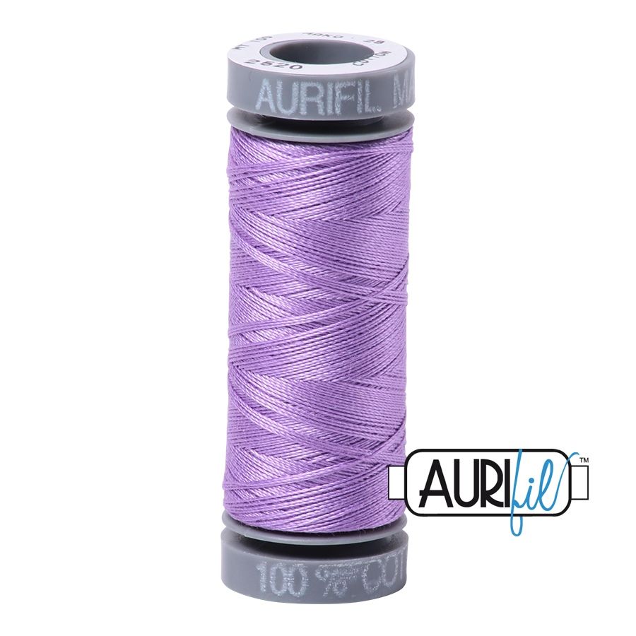 Aurifil Cotton Mako 28 kleur 2520 Violet 100 meter