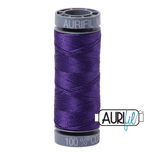 Aurifil Cotton Mako 28 kleur 2582 Dark Violet 100 meter
