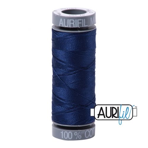 Aurifil Cotton Mako 28 kleur 2784 Dark Navy 100 meter