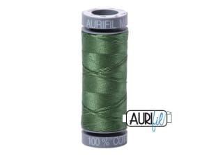 Aurifil Cotton Mako 28 kleur 2890 Very Dark Grass Green 100 meter