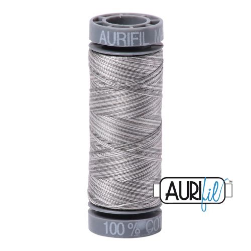 Aurifil Cotton Mako 28 kleur 4670 Silver Fox 100 meter