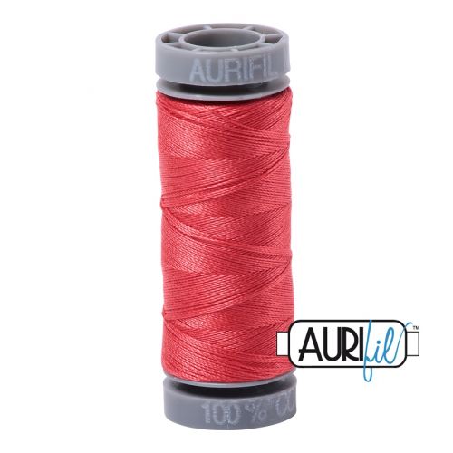 Aurifil Cotton Mako 28 kleur 5002 Medium Red100 meter