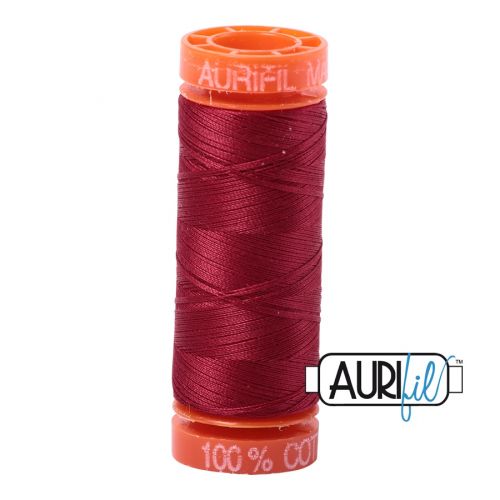 Aurifil Cotton Mako 50 kleur 1103 Red 200 meter
