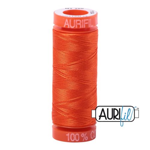 Aurifil Cotton Mako 50 kleur 1104 Orange 200 meter
