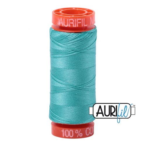 Aurifil Cotton Mako 50 kleur 1148 Blue Turquoise 200 meter