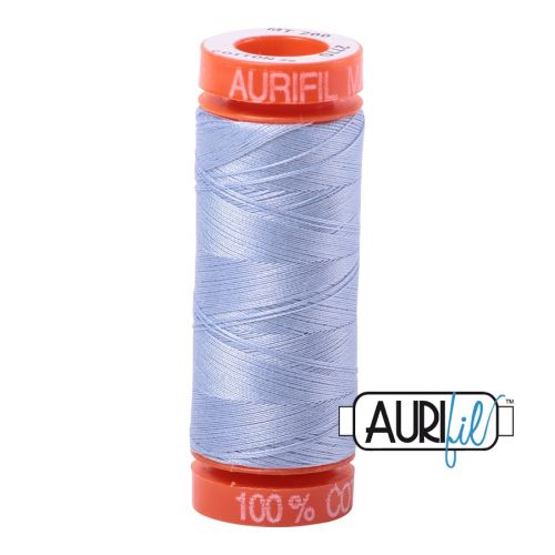 Aurifil Cotton Mako 50 kleur 2770 Very Light Delft 200 meter