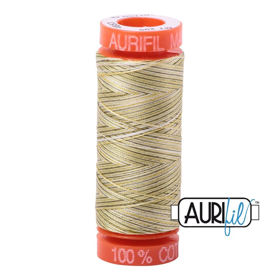 Aurifil Cotton Mako 50 kleur 4653 Green 200 meter