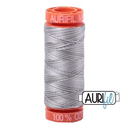 Aurifil Cotton Mako 50 kleur 4670 Silver Fox 200 meter