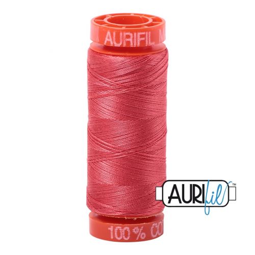 Aurifil Cotton Mako 50 kleur 5002 Pink Red 200 meter