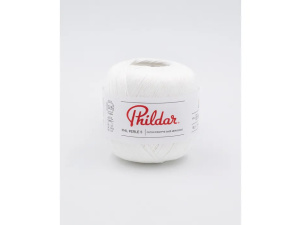 Phildar phil Perle 5 kleur 205 Blanc