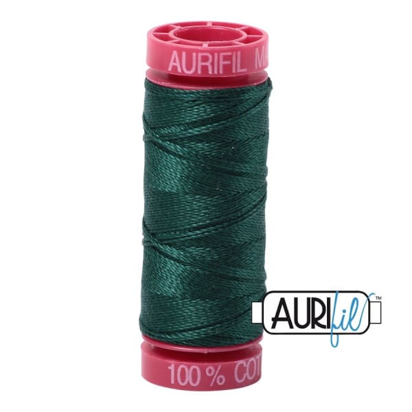 Aurifill Cotton Mako 12 kleur 2885 Medium Spruce 50 meter
