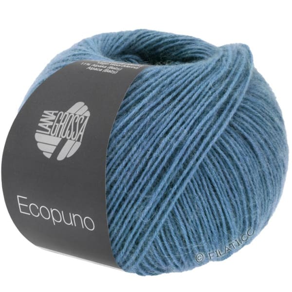 Lana Grossa Ecopuno kleur Donker blauw 76