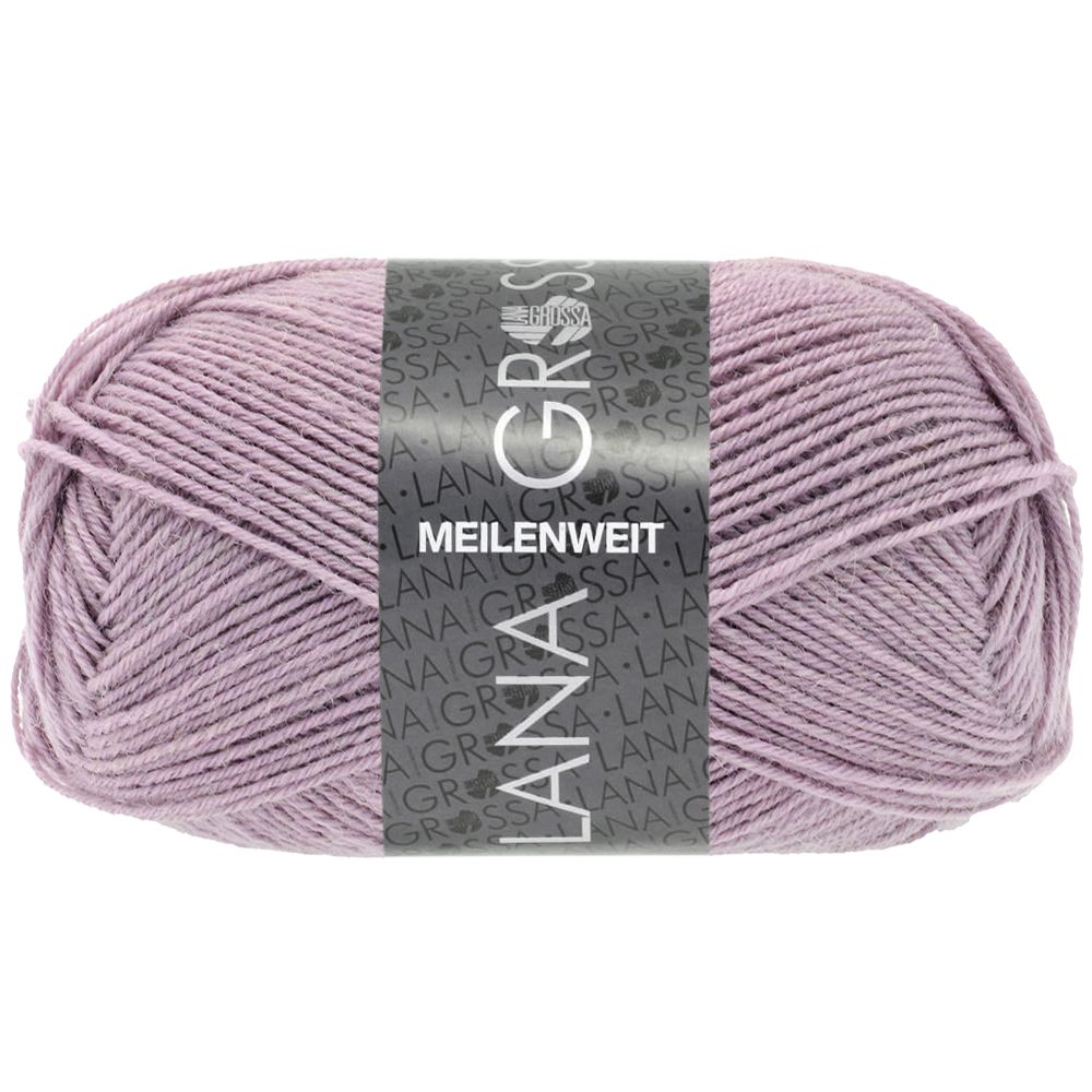 Lana Grossa Meilenweit 50 gram kleur Mauve 1403