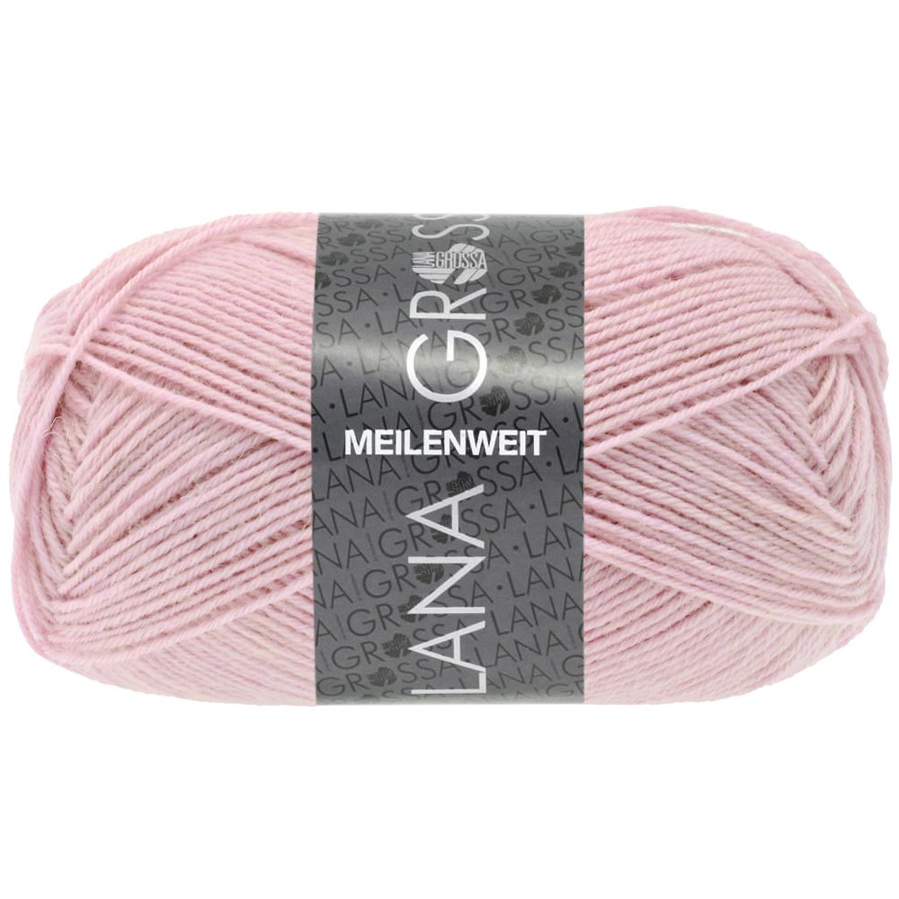 Lana Grossa Meilenweit 50 gram kleur Fliederose 1404