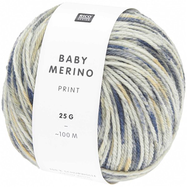 Rico Baby Merino Print kleur 12