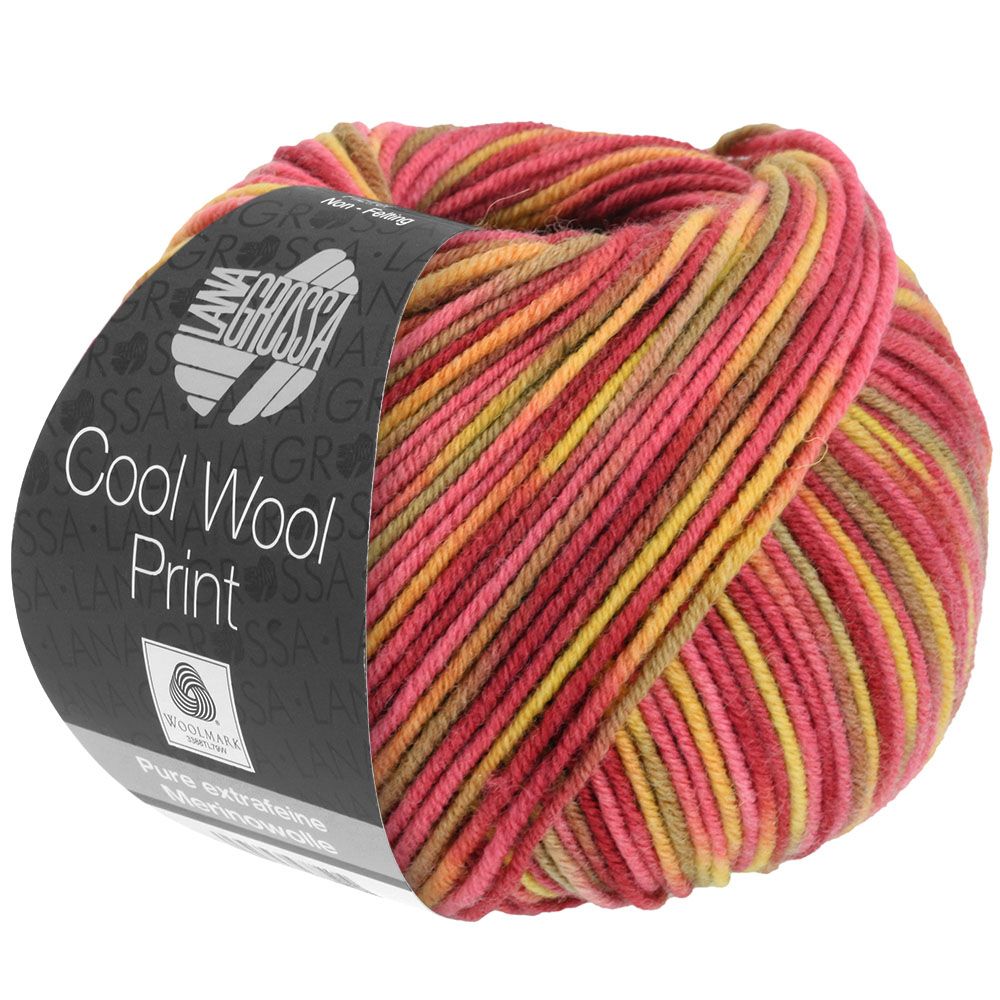 Lana Grossa Cool Wool Print kleur 825