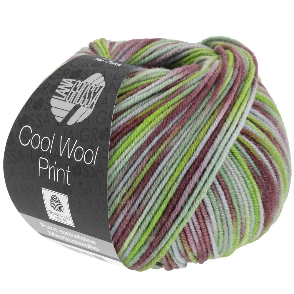 Lana Grossa Cool Wool Print kleur 828