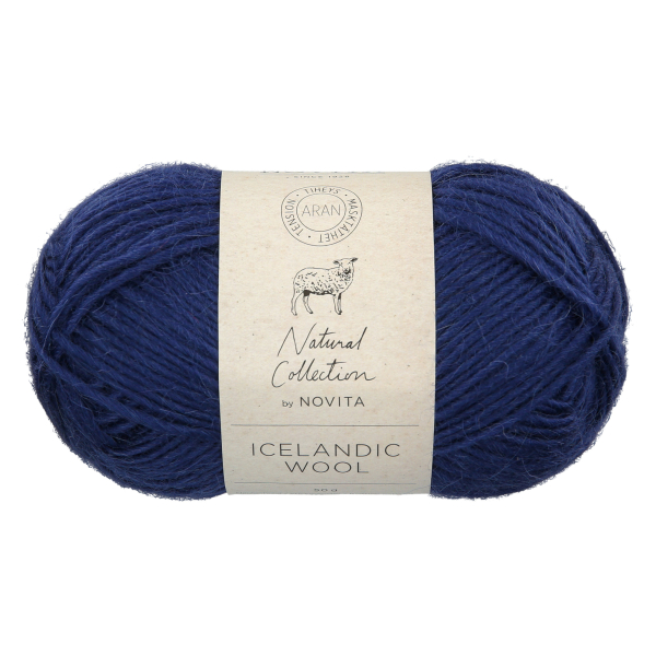 Novita Icelandic Wool kleur 164 Blueberry