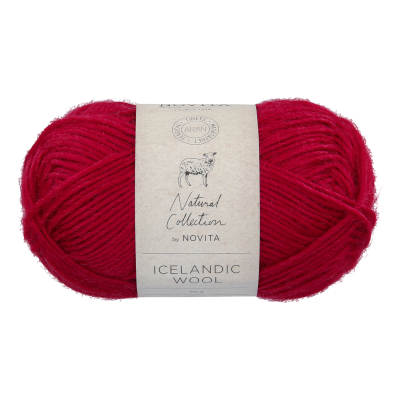 Novita Icelandic Wool kleur 523 Lingonberry