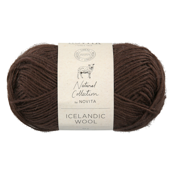 Novita Icelandic Wool kleur 696 Tree Trunk