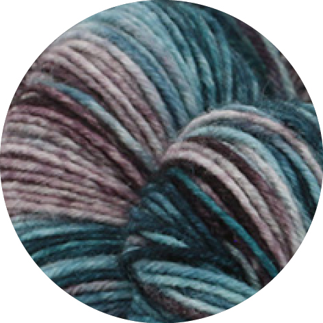 Lana Grossa Meilenweit Merino hand-dyed Jam 2x 50 gram kleur 1007 Dangal