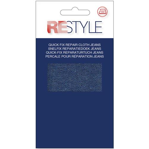 Restyle Snelfix reparatiedoek jeans 11x36 kleur 210 D.Blauw