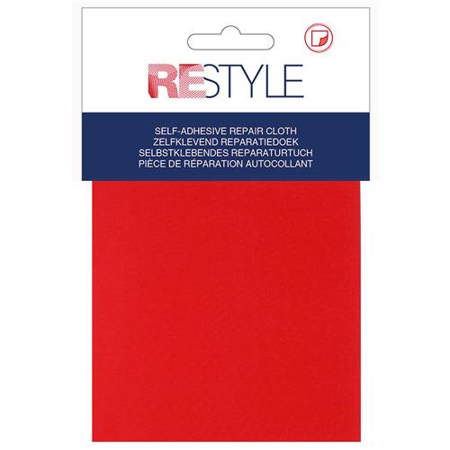 Restyle zelfklevend nylon reparatiedoek kleur 722 rood
