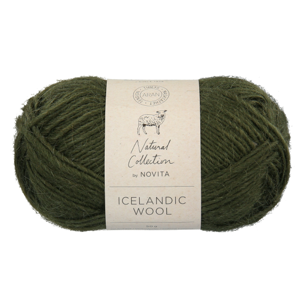 Novita Icelandic Wool kleur 384 Pine