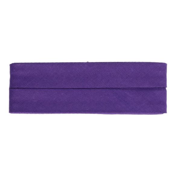 Oaki Doki Biasband Katoen 5 meter 20MM kleur 183 paars