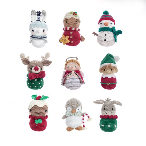 Rico Design Ricorumi Haakpakket Christmas CAL Kit II - Christmas Baubles