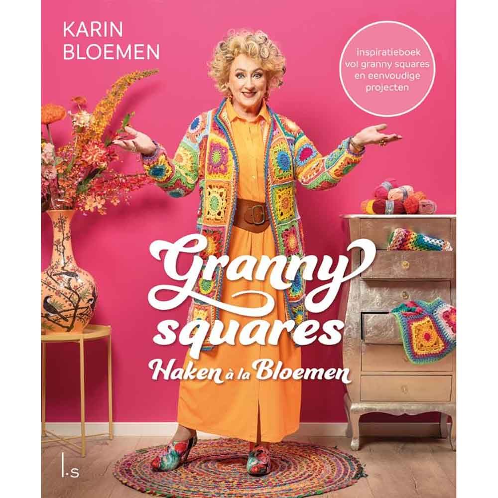 Boek Haken á La Bloemen Granny Squares KARIN BLOEMEN