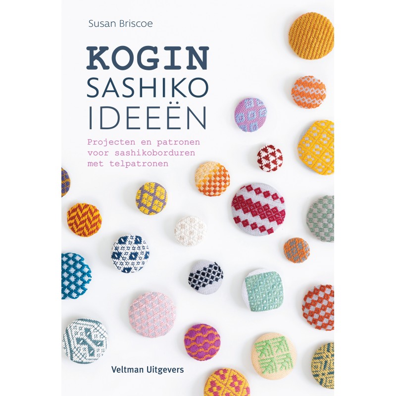 Boek Kogin Sashiko Ideeën (borduren)