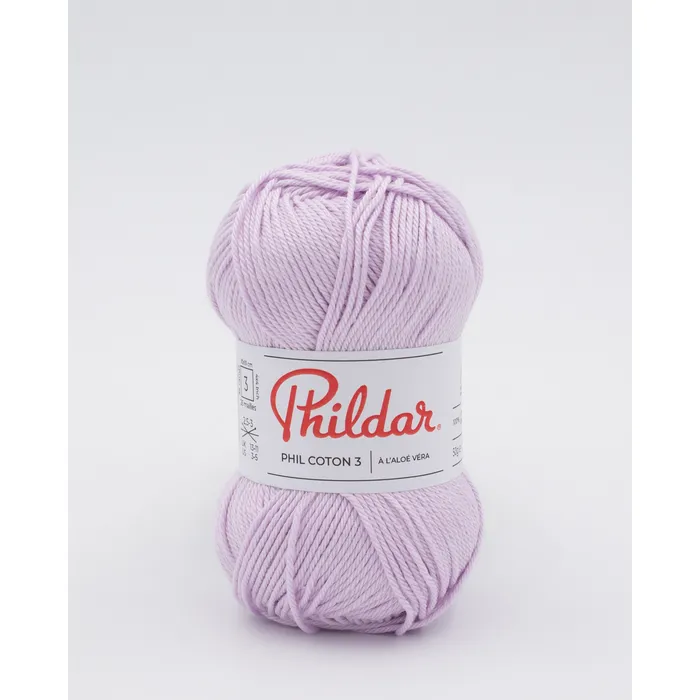 lilas Phildar Phil Coton 3 kleur Lilas