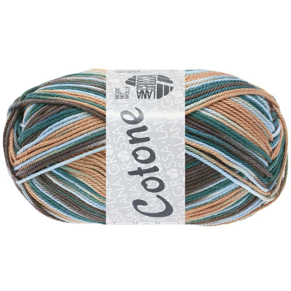 Lana Grossa Cotone print kleur 346