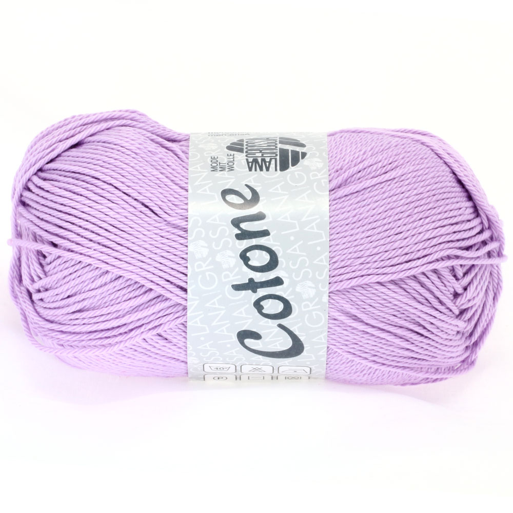 Lana Grossa Cotone kleur 7 Flieder