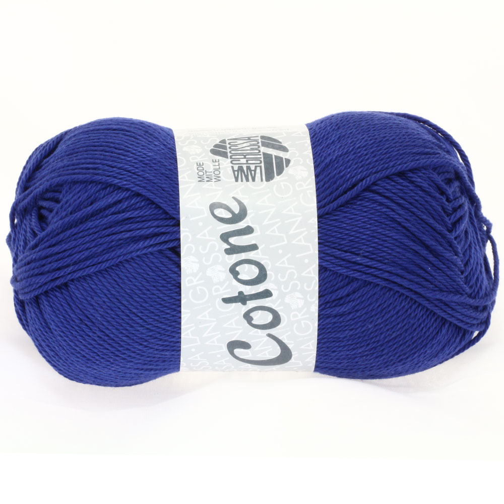 Lana Grossa Cotone kleur 12 Royal