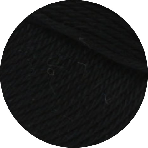 Lana Grossa Cotone kleur 21 Schwarz