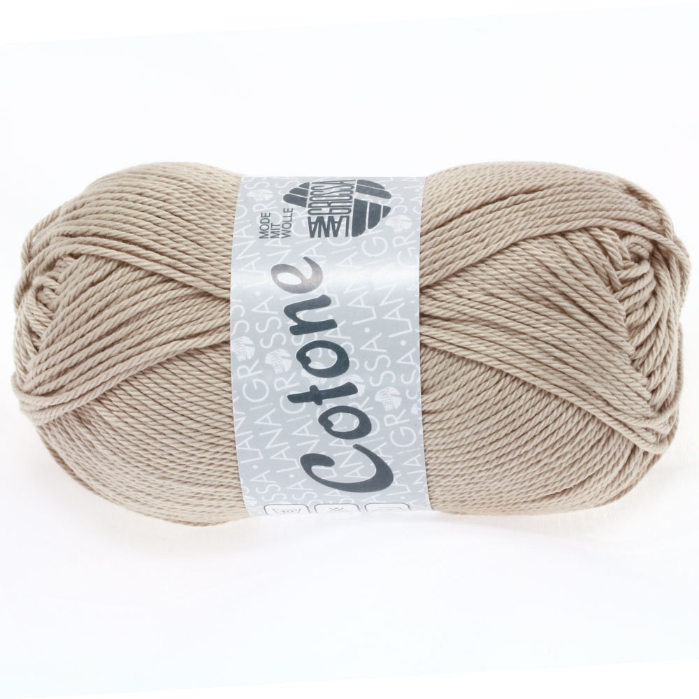 Lana Grossa Cotone kleur 26 Beige